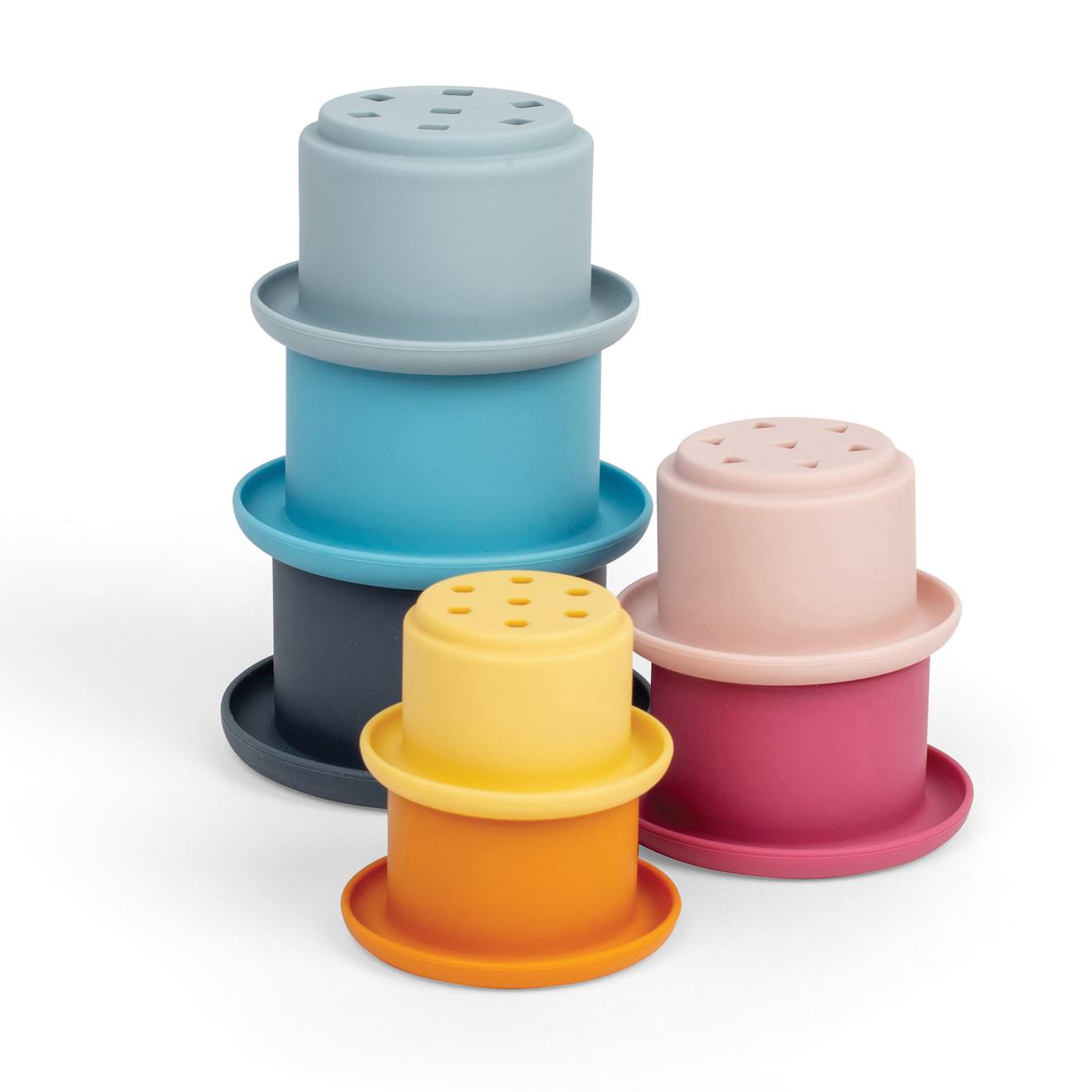 Jouets De Bain Empilables Bleu