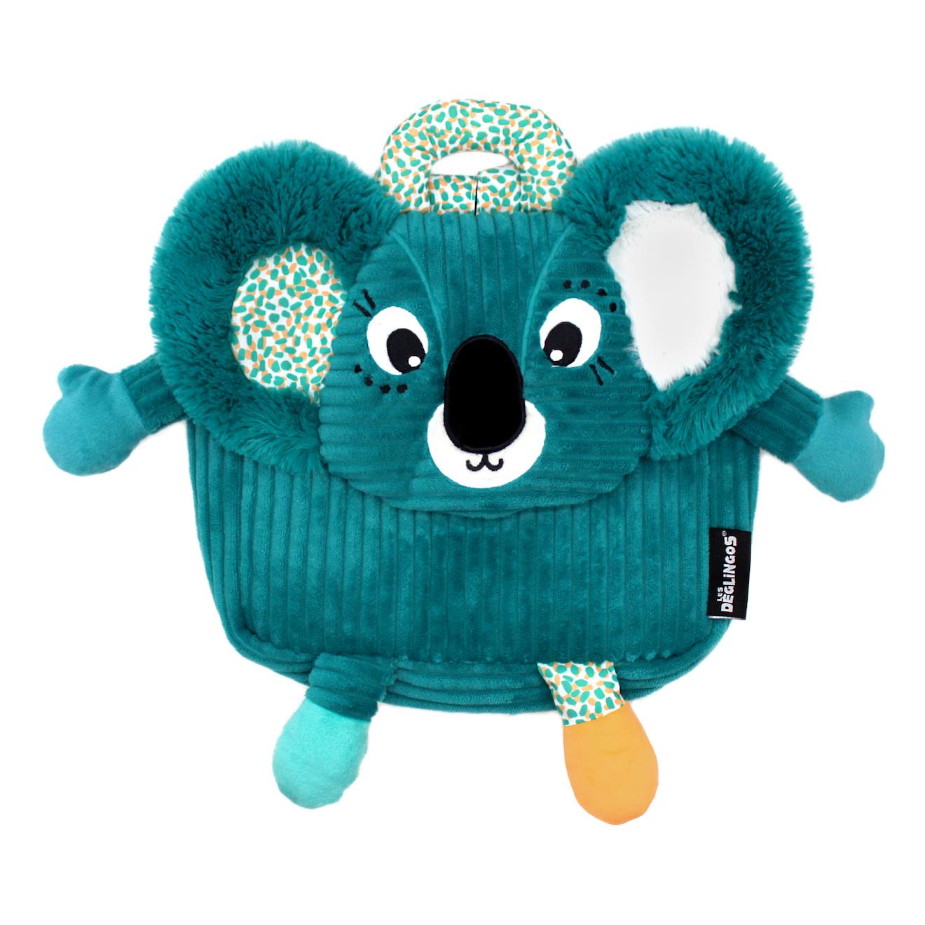 Sac Dos Enfant Velours - Cyranos Le Renard Bleu 35 €