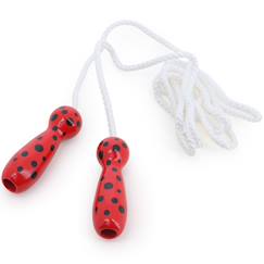 Jouet-Jeux de plein air-Sports de plein air-Corde à sauter coccinelle rouge