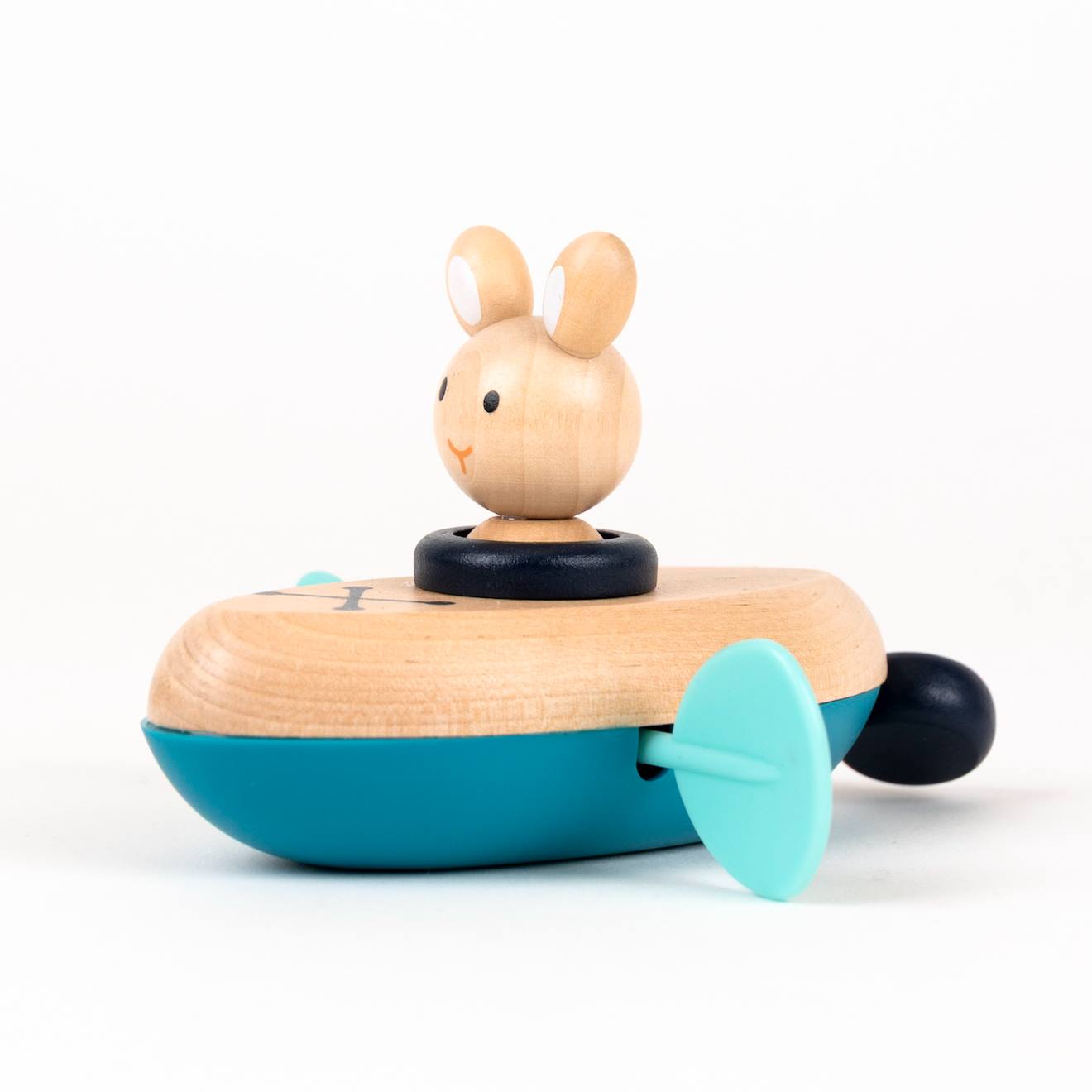 Jouet De Bain Canoë Bleu