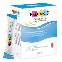 -Calcium c+ enfant croissance osseuse & dents solides 14 sticks