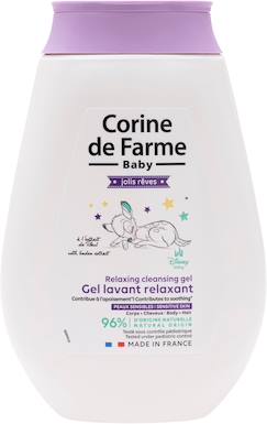 -Gel lavant bébé relaxant corps et cheveux routine du soir