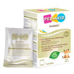 Puériculture-Diarea enfant probiotiques digestion 7 sachets