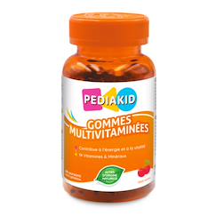 -Gommes multivitaminées énergie vitalité immunité 60 oursons