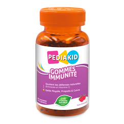 Puériculture-Petite parapharmacie-Gommes immunité 60 oursons