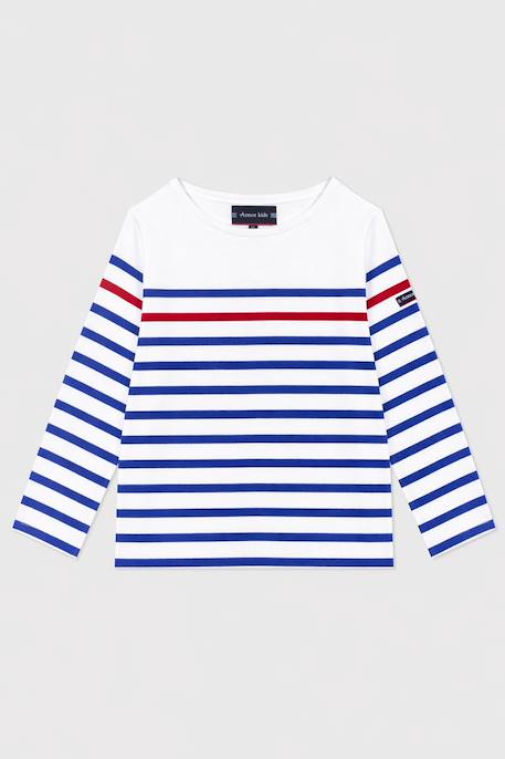 Marinière enfant - coton lourd  - vertbaudet enfant