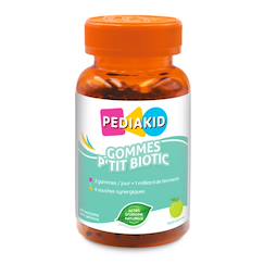 Puériculture-Petite parapharmacie-Gommes p'tit biotic 60 oursons