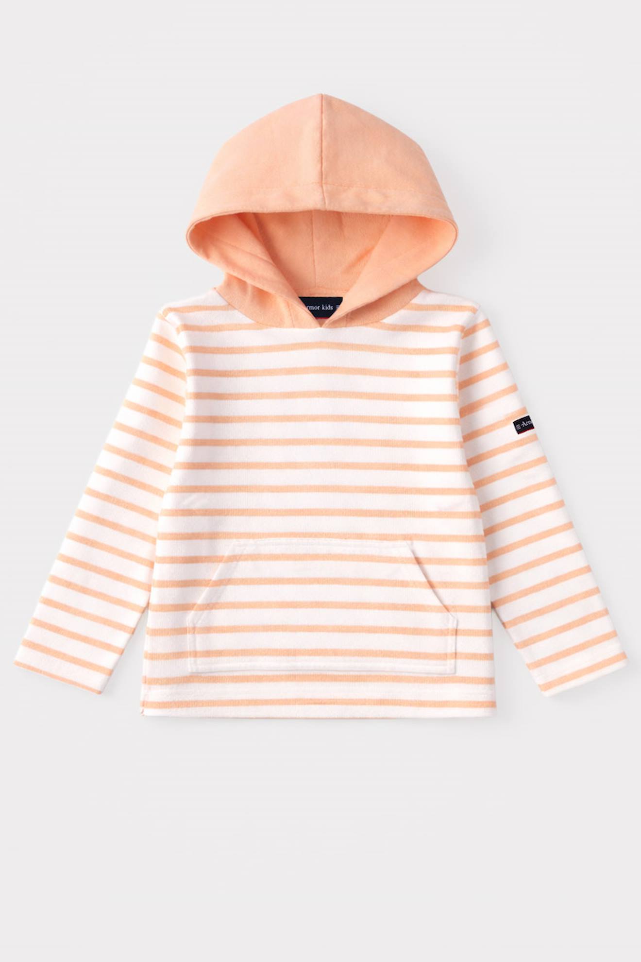 Marinire Capuche En Coton pais Enfant Blanc Peach Nectar 45 €