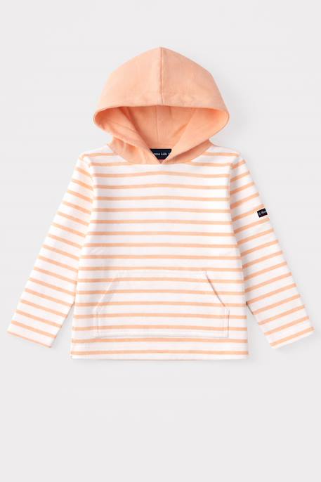 Marinière à capuche en coton épais enfant  - vertbaudet enfant