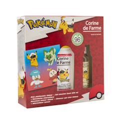 -Coffret Pokémon enfant avec eau parfumée, gel douche et serviette microfibre