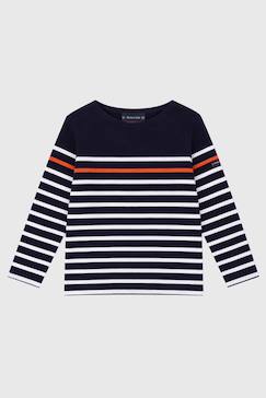 Garçon-T-shirt, polo, sous-pull-T-shirt-Marinière enfant - coton lourd