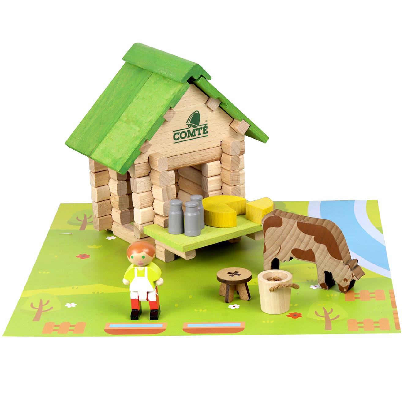 Le Chalet Du Comté 60 Pièces Vert