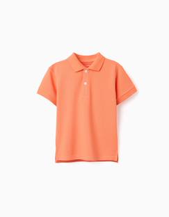 Garçon-T-shirt, polo, sous-pull-Polo en coton piqué à manches courtes