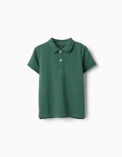 Garçon-T-shirt, polo, sous-pull-Polo en coton piqué à manches courtes