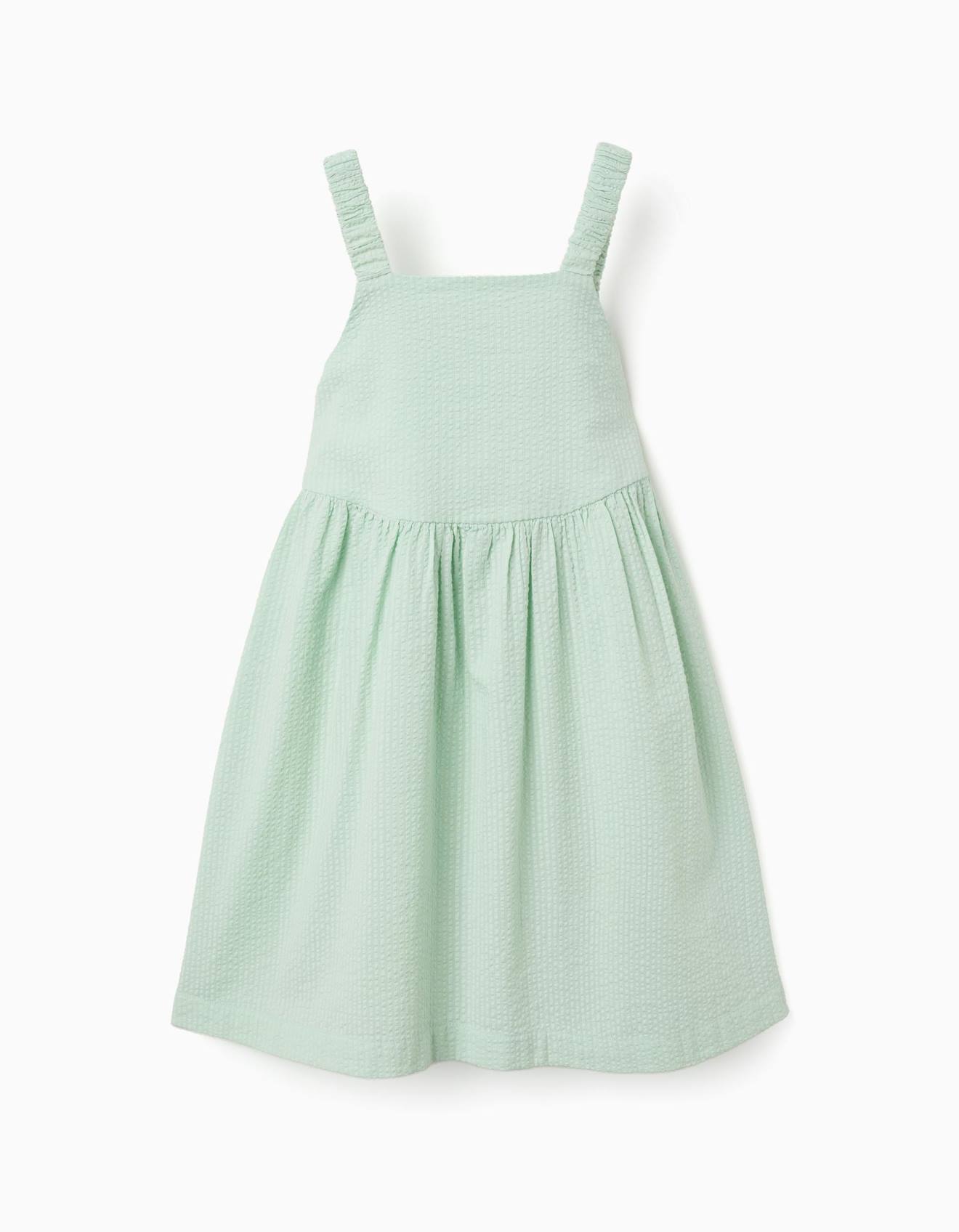 Robe Sans Manches En Coton Avec Bretelles lastiques Vert Clair 18 €