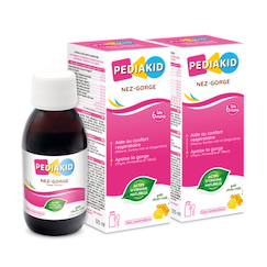 Puériculture-Petite parapharmacie-Sirop nez-gorge 125ml - lot de 2