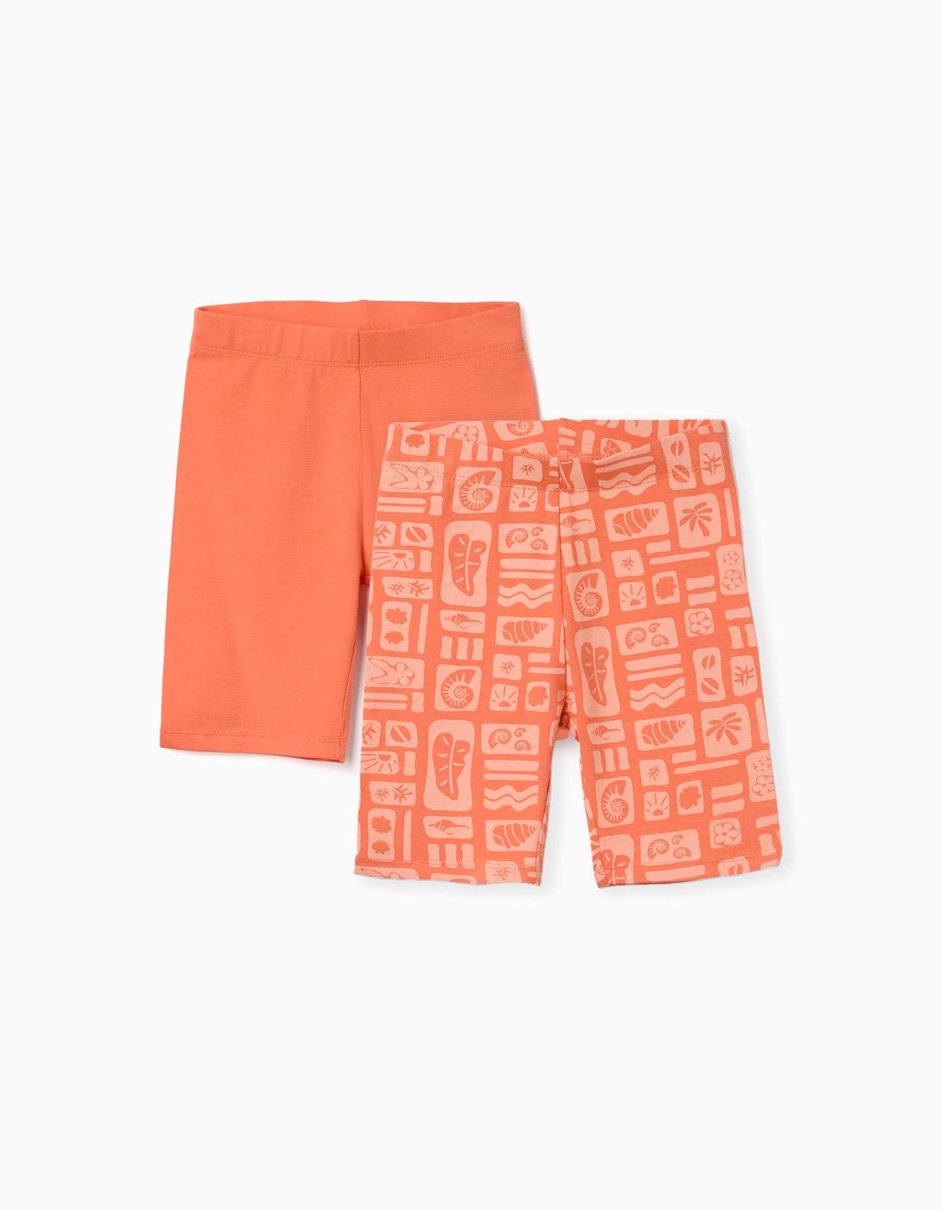 Lot De 2 Cyclistes Unis Et Imprims Orange Sombre 15 €