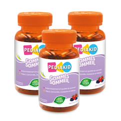 -Gommes sommeil 60 oursons - lot de 3