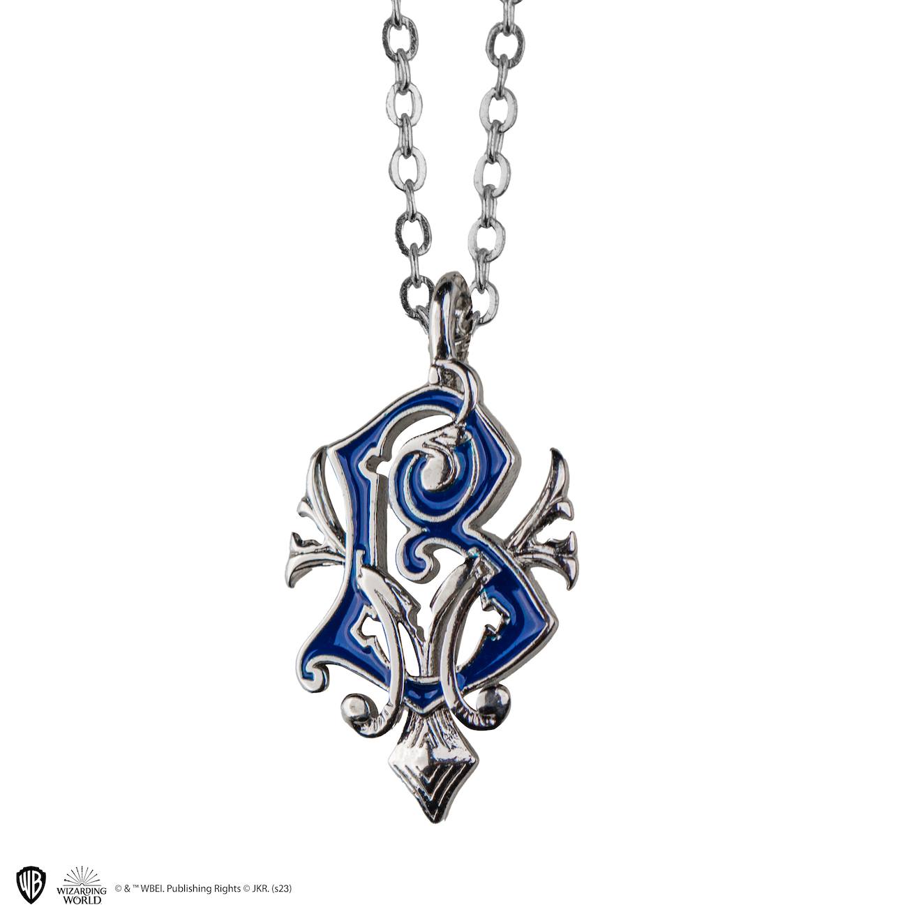 Collier Beauxbatons - Harry Potter Bleu