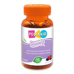 Puériculture-Petite parapharmacie-Gommes sommeil 60 oursons