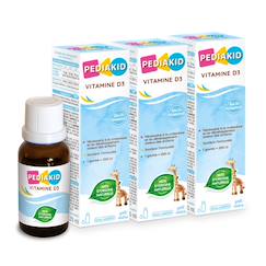 Puériculture-Vitamine d3 200ui - 20ml - lot de 3