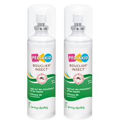 -Bouclier insect' spray répulsif moustiques tiques enfant x2