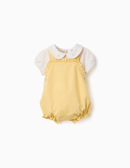 Bébé-Ensemble-Ensemble body et barboteuse en coton b&s