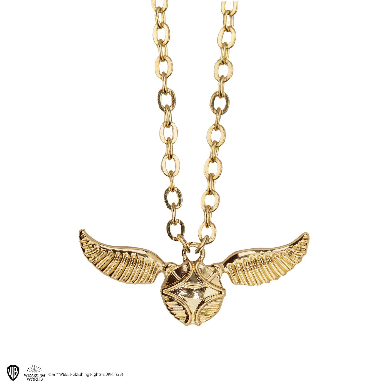 Collier Vif D'or - Harry Potter Or