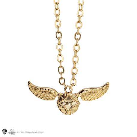 Fille-Collier vif d'or - harry potter