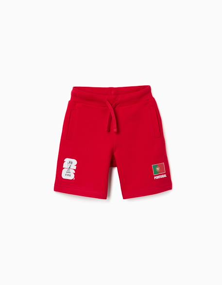Garçon-Short en coton portugal fifa coupe du monde 2026