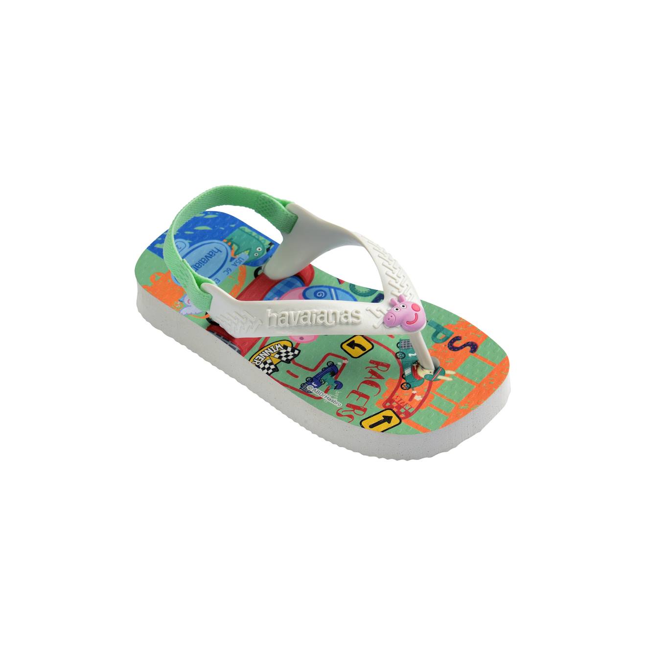 Tongs Enfant Peppa Pig Blanc Blanc