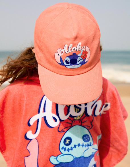 Fille-Accessoires-Casquette en sergé de coton avec imprimé stitch
