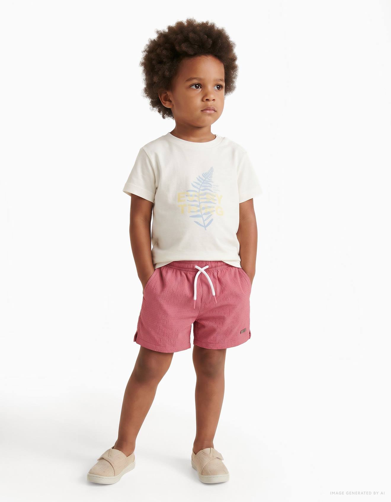 Short De Bain Avec Cordon De Serrage Et Poche Rose Fonc 19 €