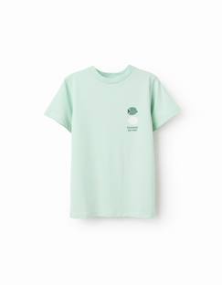Garçon-T-shirt, polo, sous-pull-T-shirt en coton avec imprimé sou do sol