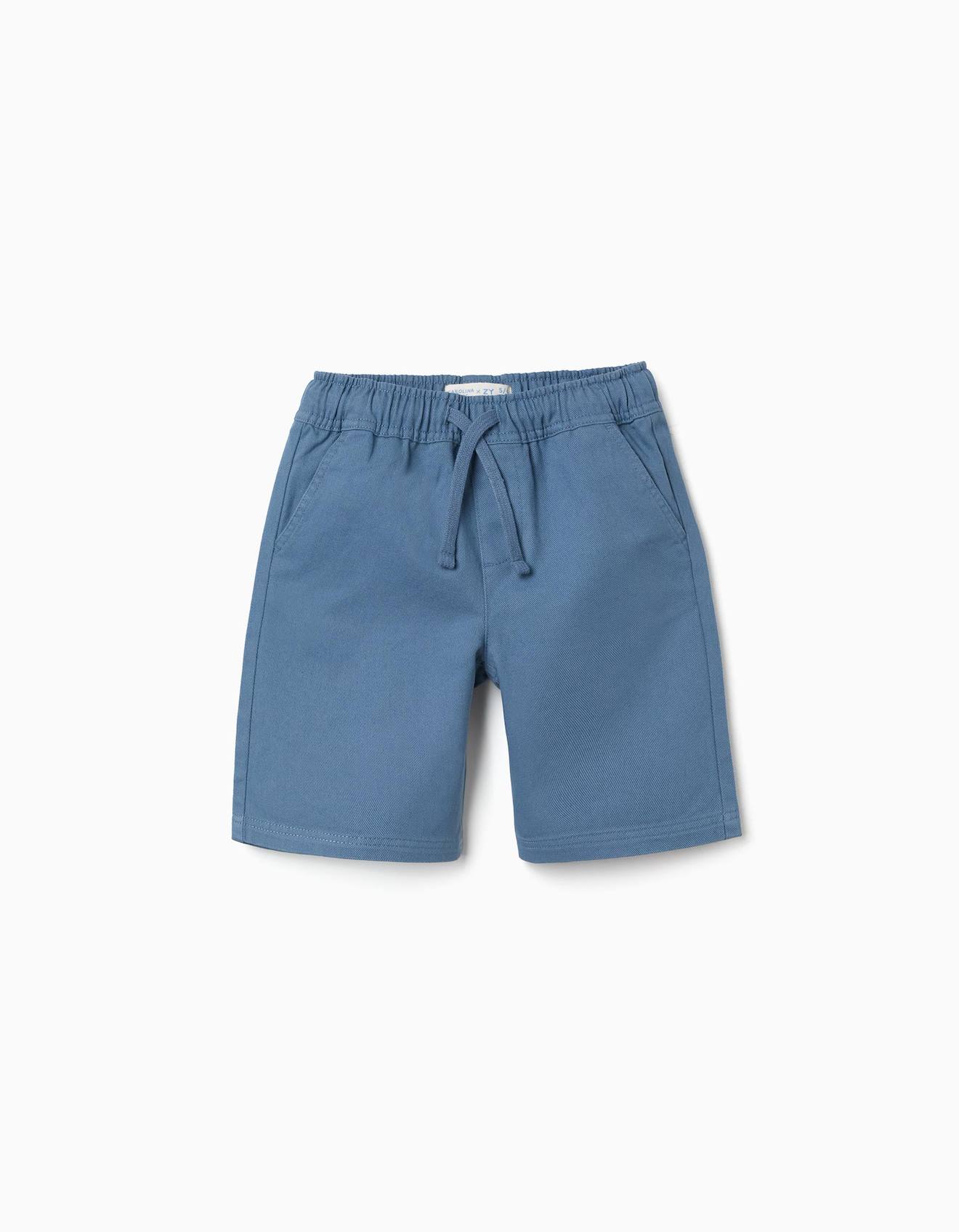 Short Long En Coton Avec Cordon De Serrage Carolina Celas X Zippy Bleu 26 €