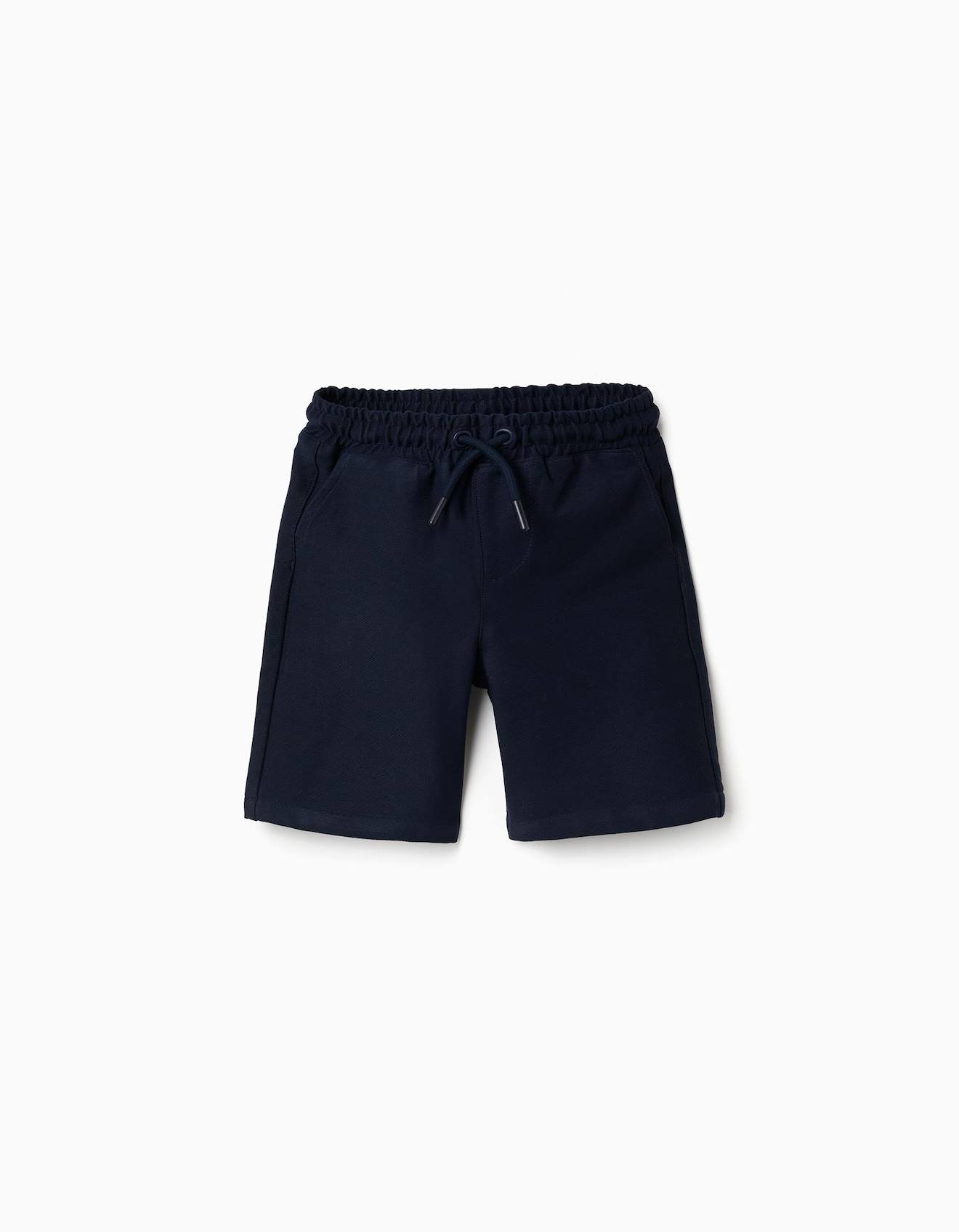 Short Midi En Molleton Avec Cordon De Serrage Bleu 17 €
