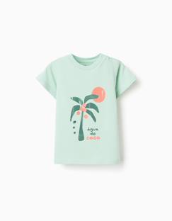 T-shirt en coton avec imprimé mais mar  - vertbaudet enfant