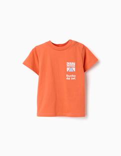 T-shirt en coton avec imprimé mais mar  - vertbaudet enfant
