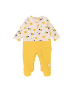 -Pyjama en tricot pour nouveau-né avec fermeture pression