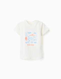T-shirt en coton avec imprimé mais mar  - vertbaudet enfant