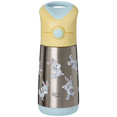 Garçon-Accessoires-Gourde isotherme avec paille looney tunes (350 ml)