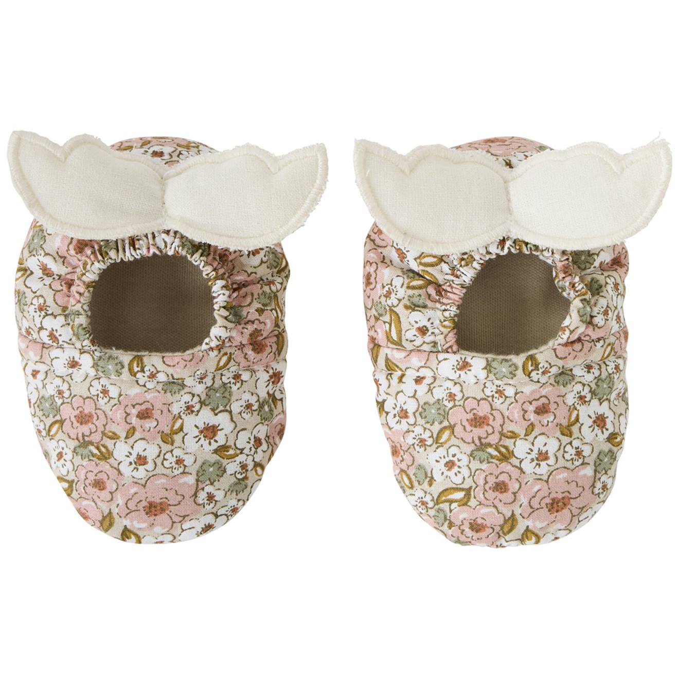 Chaussons Avec Ailes Dange Imprim Liberty 0-6 Mois Rose Marron Vert 20 €