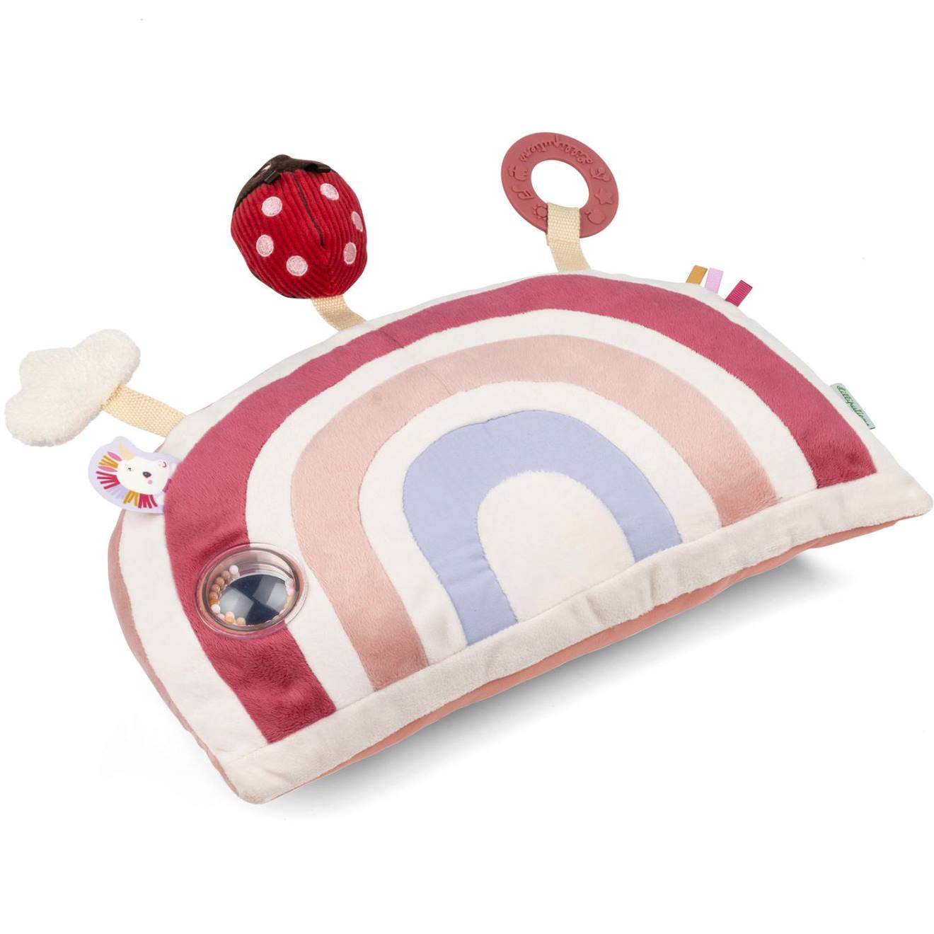 Coussin D'activités Lena Rose, Écru, Violet