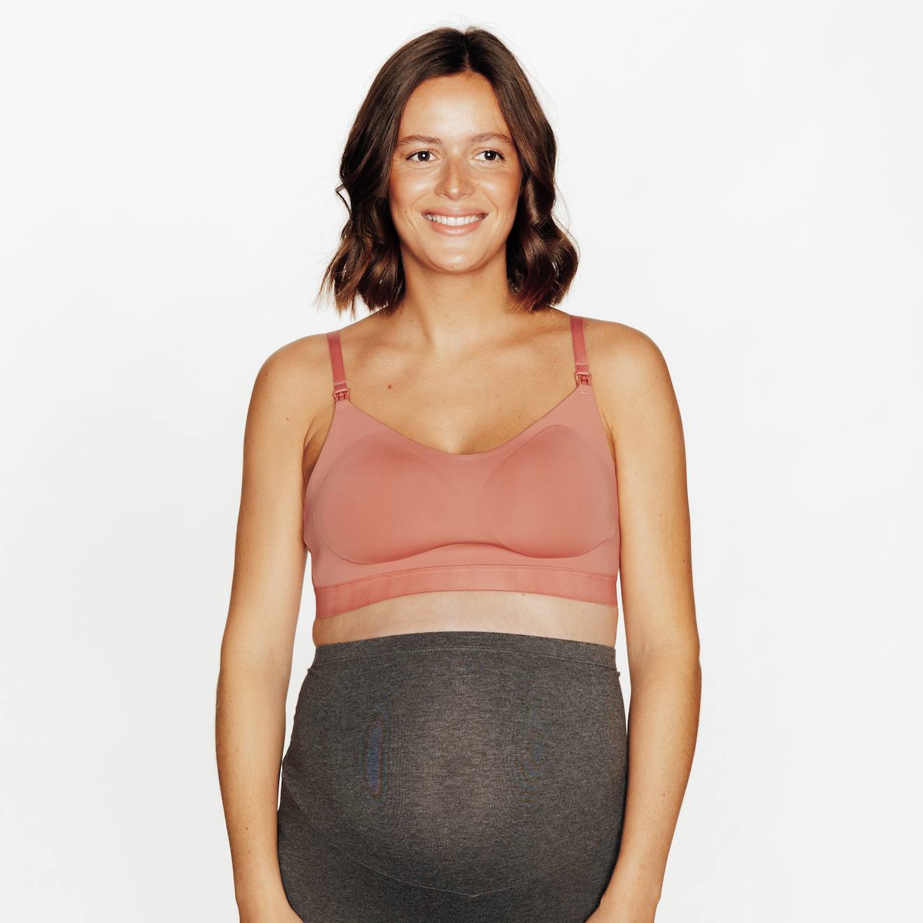 Brassiere De Grossesse Sans Armatures En Microfibre Heroine Rose