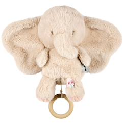 Peluche musicale fanfan l'éléphant sable (35 cm)  - vertbaudet enfant