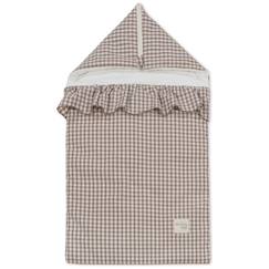 Nid d'ange praliné vichy moka tog 1  - vertbaudet enfant