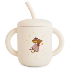 Puériculture-Repas-Tasse à paille fairy mice