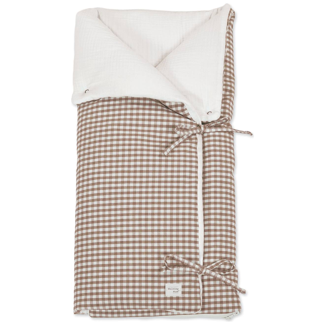 Nid D'ange Et Couverture Praliné Vichy Moka Tog 2,5 Marron