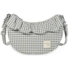 -Sac bandoulière gondole praliné vichy matcha