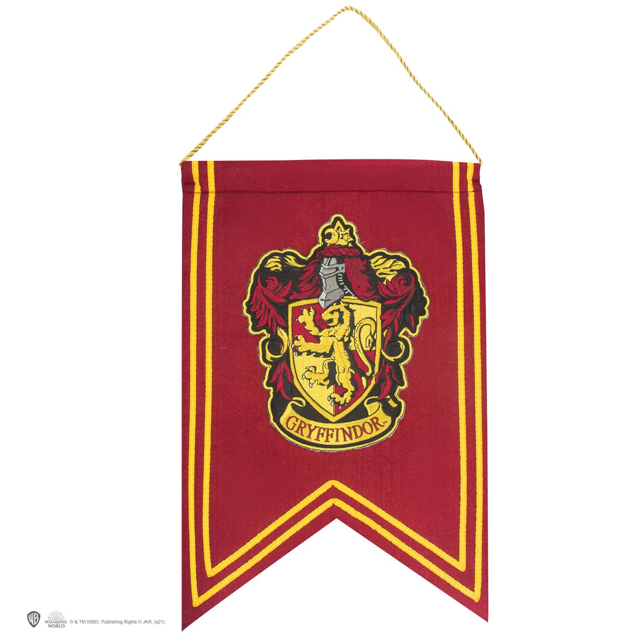 Bannière Gryffondor - Harry Potter Rouge